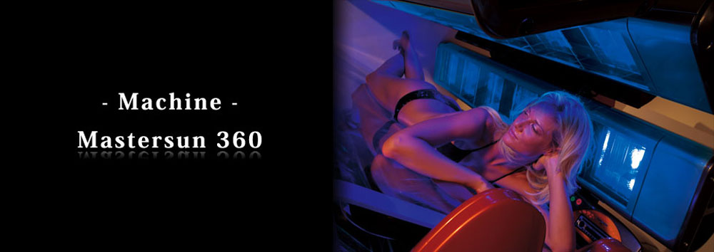 Master Sun Woman on Tanning Bed
